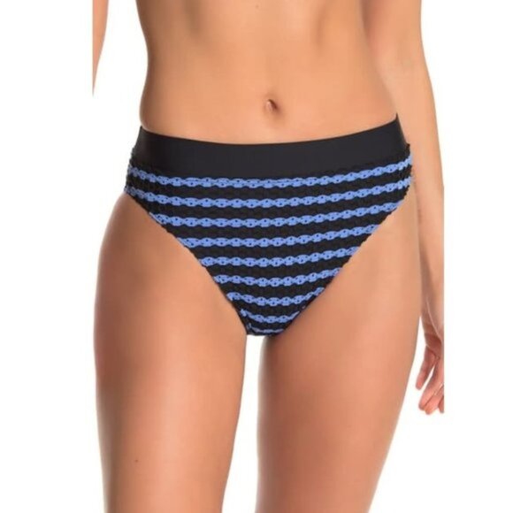 Splendid Avalon Eyelet High Waisted Bikini Bottoms - Picture 1 of 6